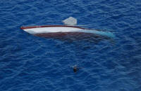 Luchtfoto van de Tico Tico, genomen door de Australian Navy