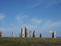 Menhirs in La Coruna